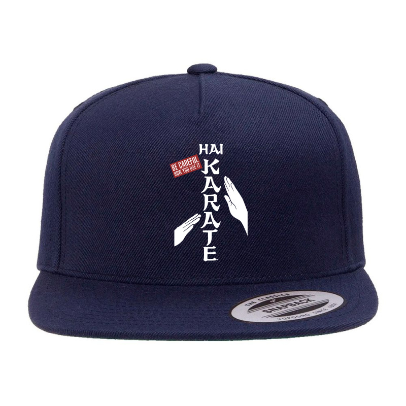 Hai Karate Be Careful 5 panel snapback cap by Barbara Store | Artistshot