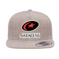 Saracens 5 Panel Snapback Cap | Artistshot