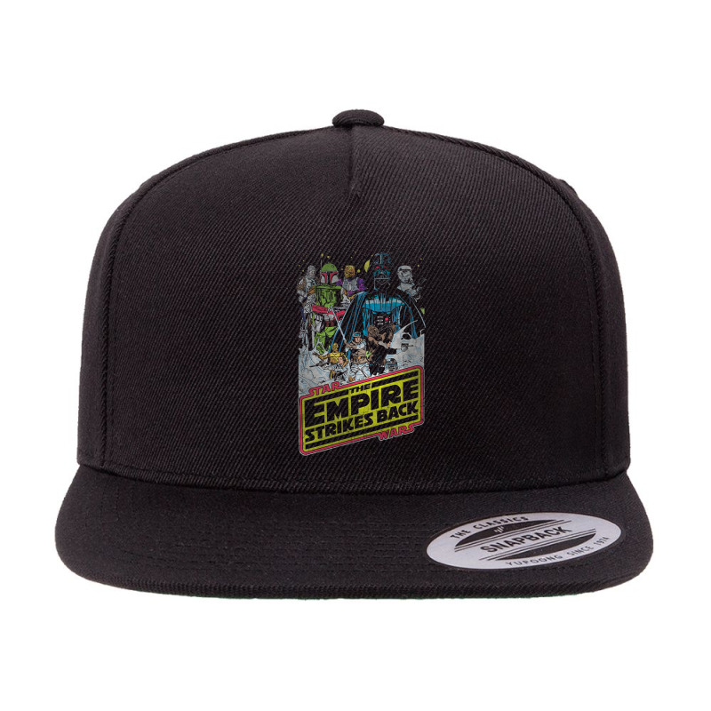 Empire Strikes Back 5 panel snapback cap by dendikamanta | Artistshot