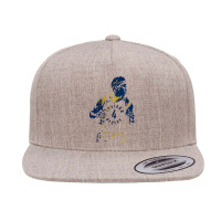 Pacers Watercolor 5 Panel Snapback Cap | Artistshot