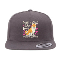 Dog Lover T  Shirt Icelandic Sheepdog Dog Gift Idea T  Shirt 5 Panel Snapback Cap | Artistshot