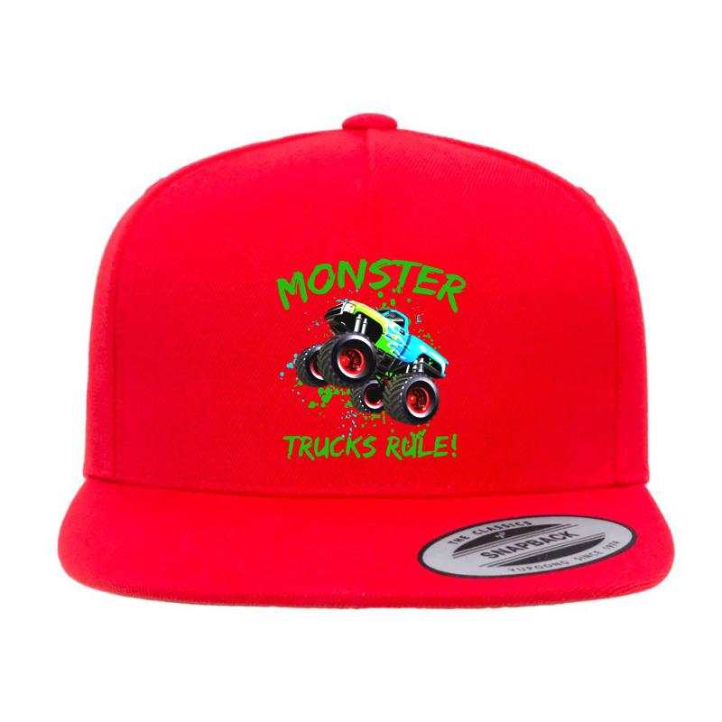 Trucks Rule 5 panel snapback cap by ShopYes | Artistshot