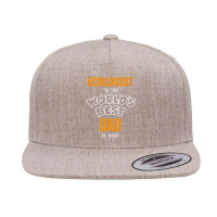 Ecologist By Day Worlds Best Dad By Night Fathers Day Gift 5 Panel Snapback Cap | Artistshot