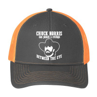 Chuck Norris Can Punch A Cyclops Between The Eye Pa Trucker Cap | Artistshot