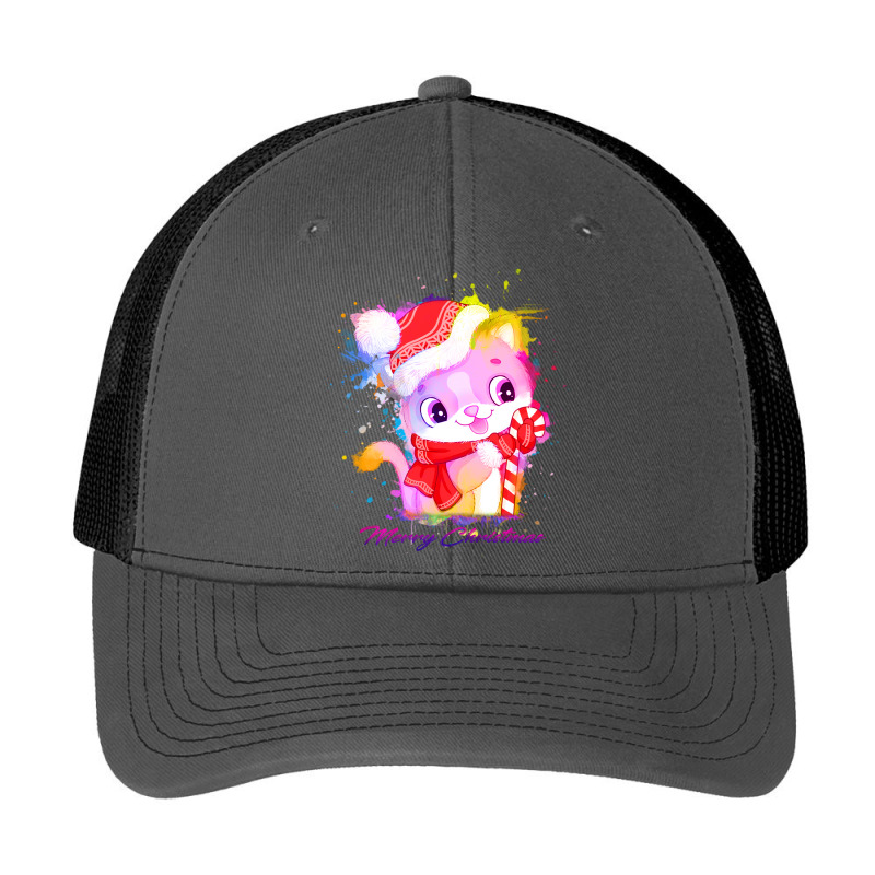 Merry Christmas Cat Pa Trucker Cap | Artistshot