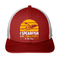 Fishing Spearfishing Ocean Sarcastic Humor Snapback Trucker Cap | Artistshot