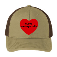 Love Sausage Rolls, Hashtag Heart, Sausage Rolls 2 Pa Trucker Cap | Artistshot