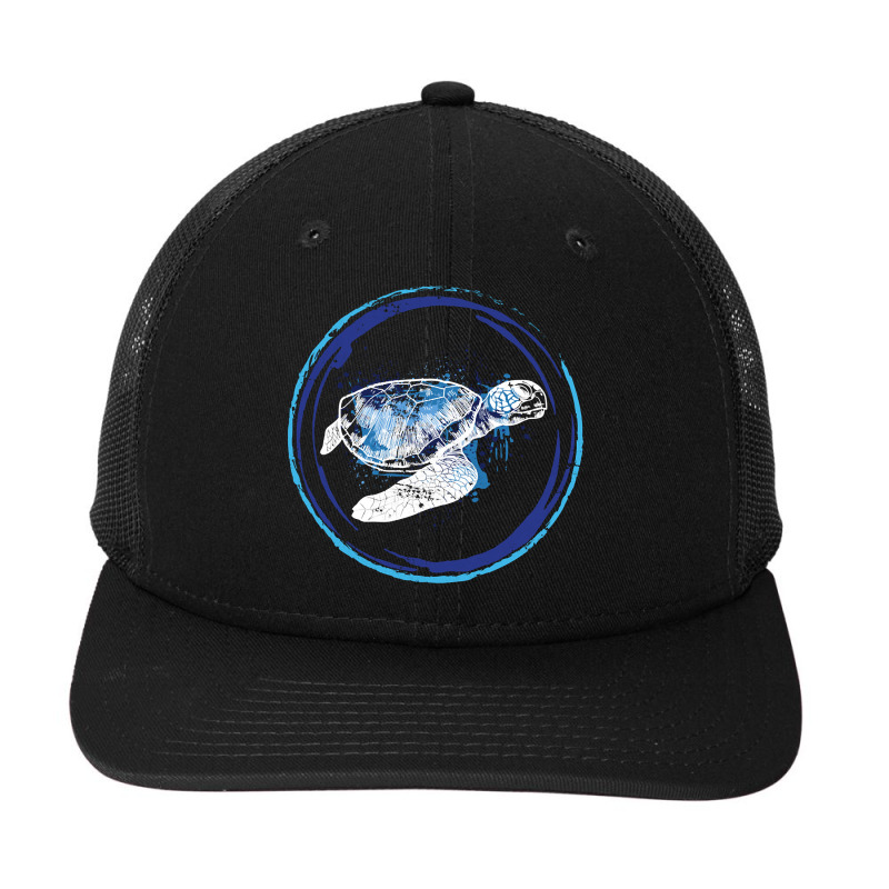 Sea Turtle Ocean Animal, Sea Turtle, Ocean Animal, Sea Turtle Ocean An Snapback Trucker Cap | Artistshot