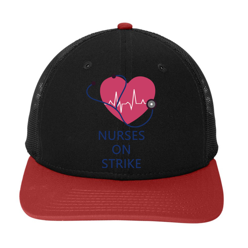 Nurses On Strike  (8) Snapback Trucker Cap by cm-arts | Artistshot