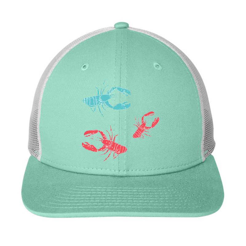 Lobsters Crustacean Core Snapback Trucker Cap | Artistshot