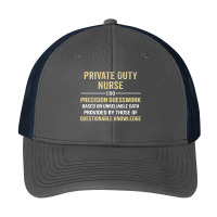 Private Duty  Nurse I Do Precision Guesswork. Funny Gift Pa Trucker Cap | Artistshot