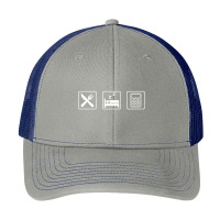 Eat Sleep Calculate - Funny Accountant Pa Trucker Cap | Artistshot