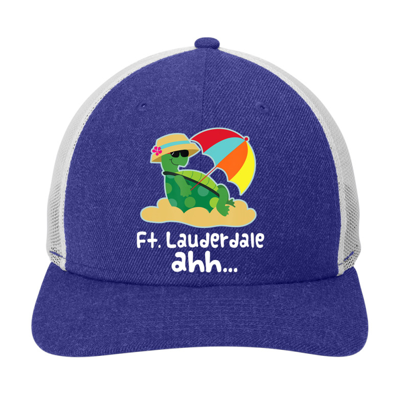 Ft. Lauderdale Florida Beach Vacation Snapback Trucker Cap by Bertrand Angulo | Artistshot