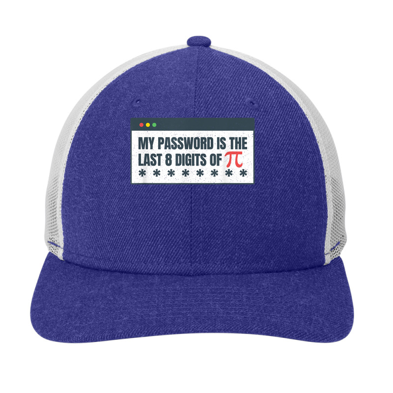 My Password Is The Last 8 Digits Of Pi Day Stem Math Teacher T Shirt Snapback Trucker Cap by cm-arts | Artistshot