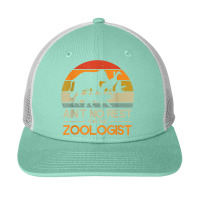 Zoologist Zookeeping Wildlife Zoology Zoo Employee Zookeeper Snapback Trucker Cap | Artistshot