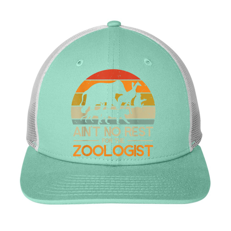 Zoologist Zookeeping Wildlife Zoology Zoo Employee Zookeeper Snapback Trucker Cap by Fashlaza | Artistshot