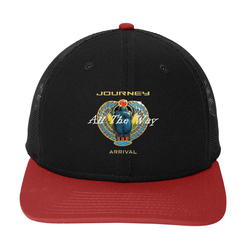 Journey Arrival Snapback Trucker Cap by AudreyHunter | Artistshot