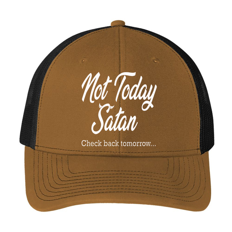 Not Today Satan Pa Trucker Cap by duniakubaby | Artistshot