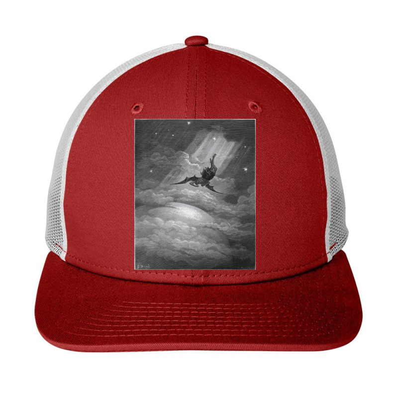 Gustave Dore, The Fall Of Satan, Illustration From John Milton's, Para Snapback Trucker Cap by SHOPRTIUI | Artistshot