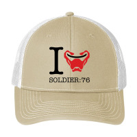 I Love Soldier 76 Overwatch Pa Trucker Cap | Artistshot