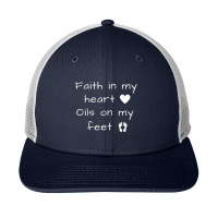 Faith In My Heart Oils On My Feet Doterra Snapback Trucker Cap | Artistshot