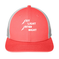 Exit Night Enter Light Heavy Metal Design Snapback Trucker Cap | Artistshot