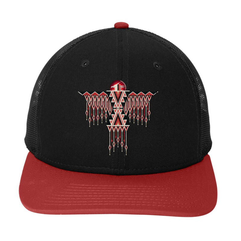 Red Native American, Red Native American Art, Red Native American Pain Snapback Trucker Cap | Artistshot