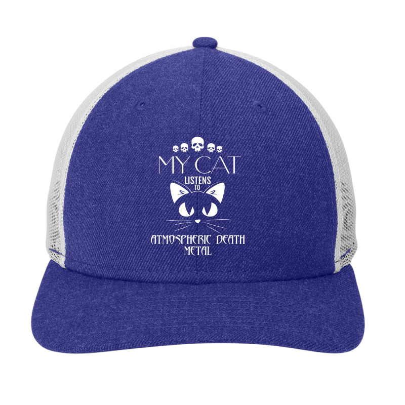 My Cat Listens To Atmospheric Death Metal 1 Snapback Trucker Cap by ThomasMNykamp | Artistshot