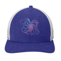 Octopus Shirt Cool Vintage Marine Biologist Ocean Sea Life 1 T Shirt Snapback Trucker Cap | Artistshot