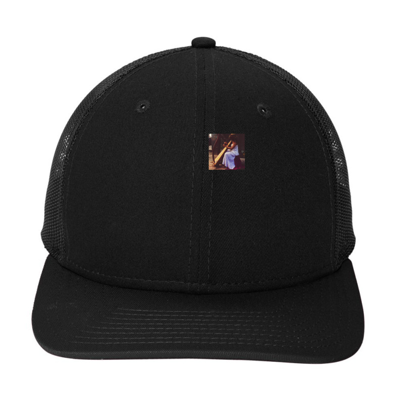 Magical Moment Street Artist Harpist Busker Snapback Trucker Cap | Artistshot