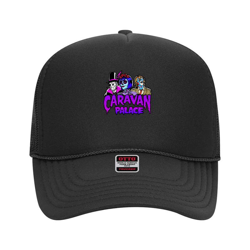 Caravan Palace Merch Foam Trucker Hat by cm-arts | Artistshot