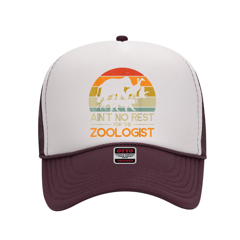 Zoologist Zookeeping Wildlife Zoology Zoo Employee Zookeeper Foam Trucker Hat by Fashlaza | Artistshot