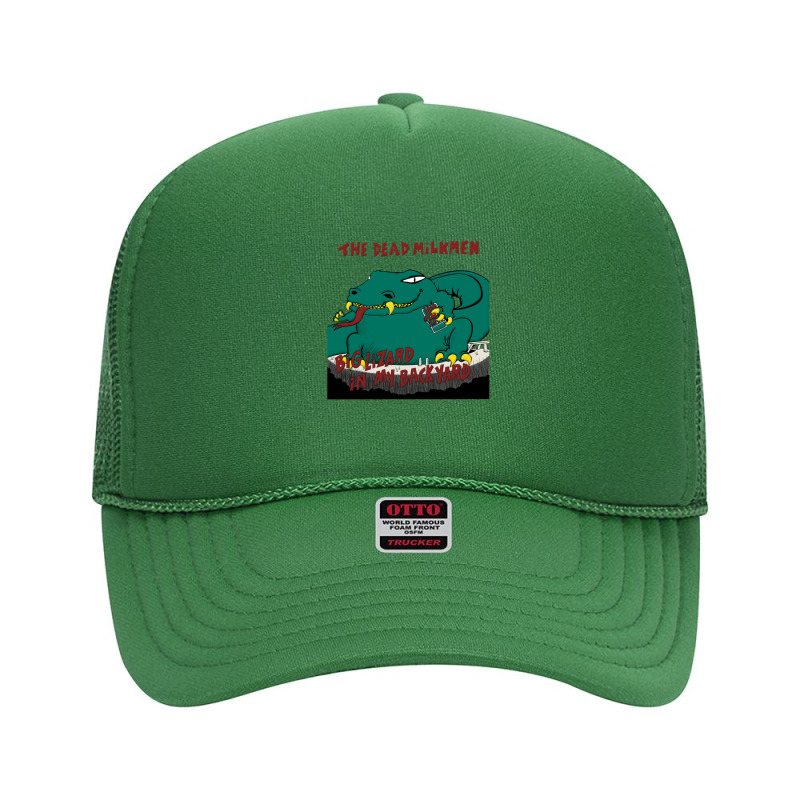 Dead Milkmen Big Lizard Foam Trucker Hat by JesusMesaMurillo | Artistshot