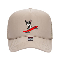 Boston Terrier, Boston Terrier Vintage, Boston Terrier Art, Boston Ter Foam Trucker Hat | Artistshot