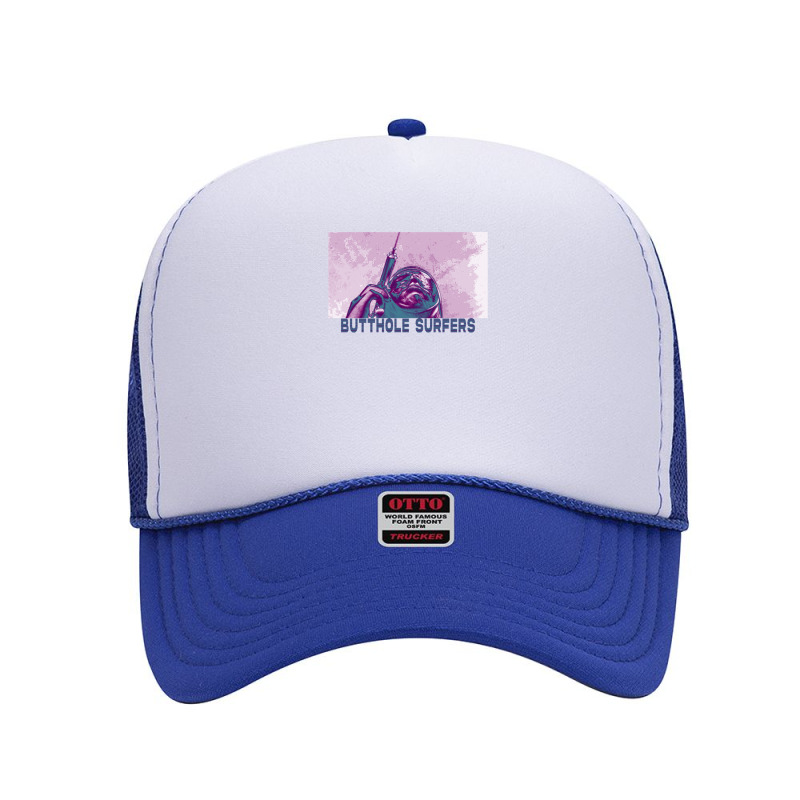 Btthole Surfers - Syringe - Tribute Design Foam Trucker Hat | Artistshot