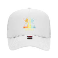 Surfboard Beach Solana Beach California T Shirt Foam Trucker Hat | Artistshot