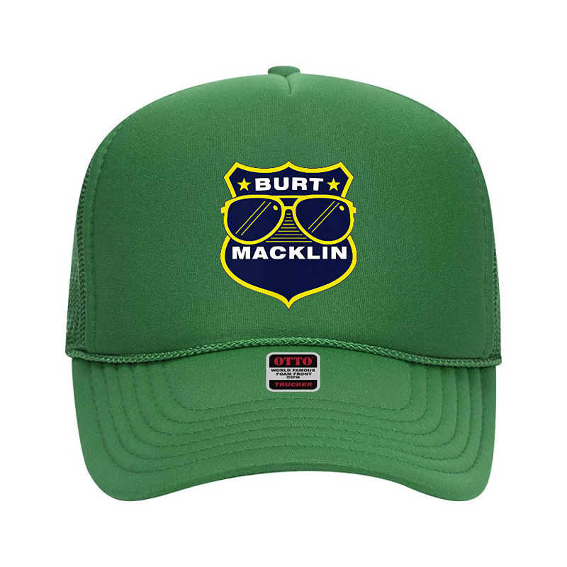 Parks And Recreation Burt Macklin T Shirt Foam Trucker Hat by cm-arts | Artistshot