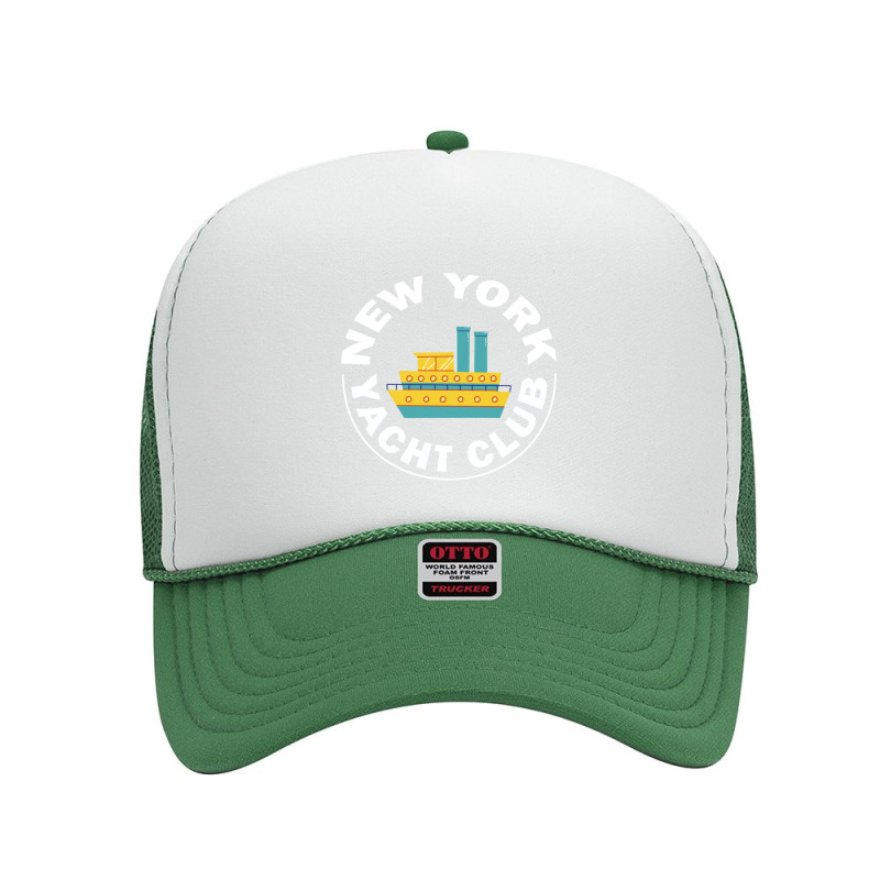 New York Yacht Club Foam Trucker Hat | Artistshot