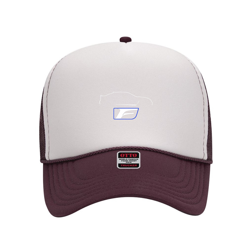 Is F Outline Foam Trucker Hat by cm-arts | Artistshot