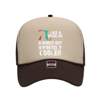 Pi Like A Regular Number But Infinitely Cooler Math Pi Day Tank Top Foam Trucker Hat | Artistshot