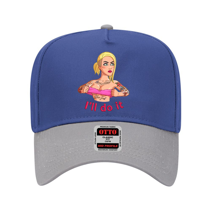 Ill Do  It Xvideo Adjustable Baseball Cap by cm-arts | Artistshot