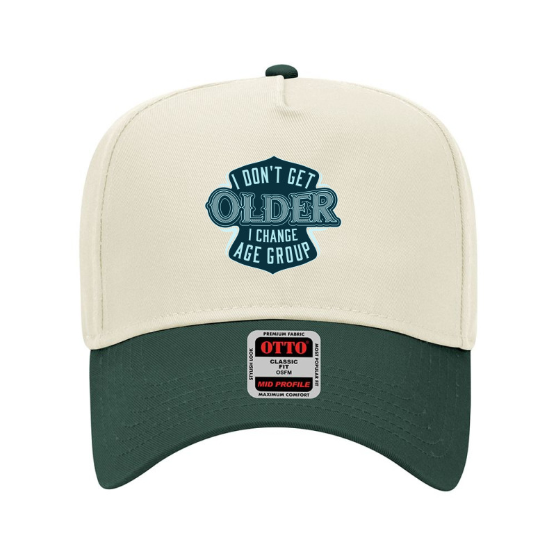 Triathlon I Dont Get Older Adjustable Baseball Cap by cm-arts | Artistshot