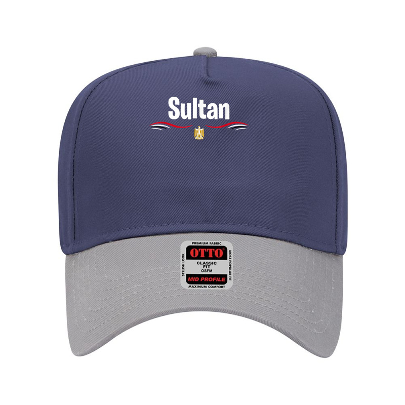 Egypt Flag Egyptian Name Sultan Adjustable Baseball Cap by LucianaFoster | Artistshot