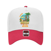 Crustacean Core, I Love Cocktails On The Beach Adjustable Baseball Cap | Artistshot