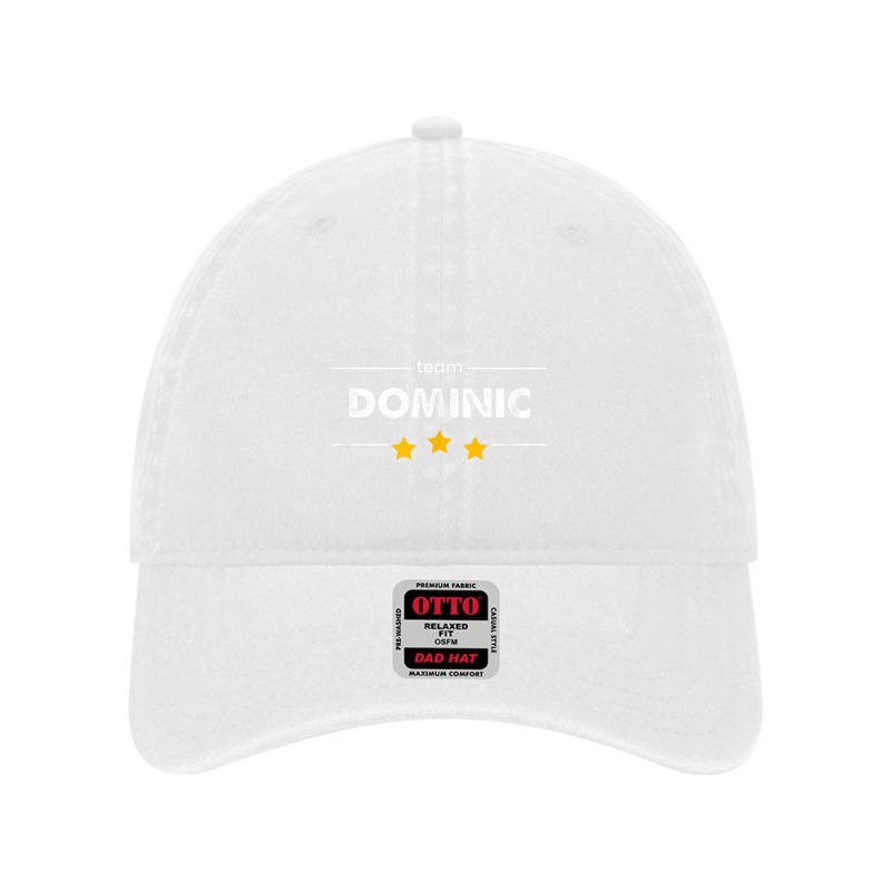 Family Name Surname Or First Name  Team Dominic T Shirt Dyed Cap by cm-arts | Artistshot