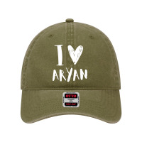 I Love Aryan Boyfriend Funny And Cute Birthday Family T Shirt Dyed Cap | Artistshot