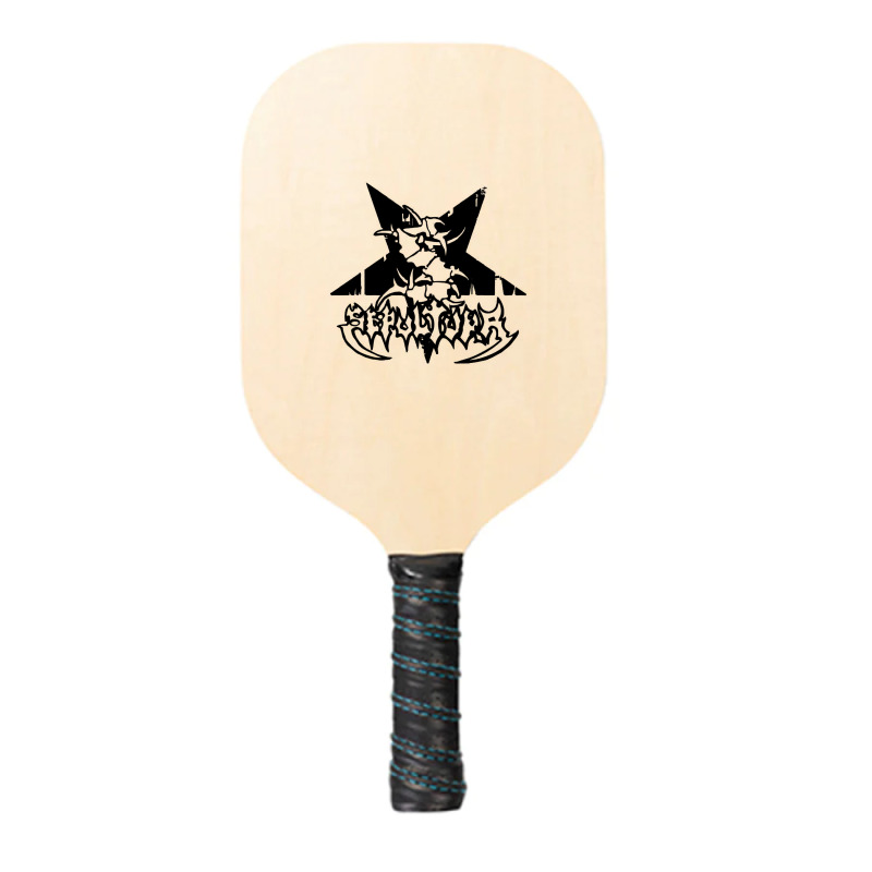 Black Sepultura Pickleball Paddle | Artistshot