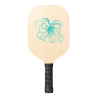 Octopus Cool Vintage Marine Biologist Ocean Sea Life 2 Pickleball Paddle | Artistshot