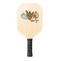 Boo-jee Leopard Funny Halloween Ghost Pickleball Paddle | Artistshot