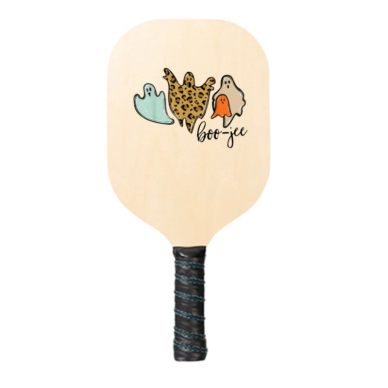 Boo-jee Leopard Funny Halloween Ghost Pickleball Paddle | Artistshot